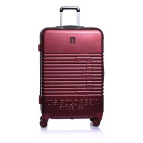 U.S. Polo Assn. PLVLZ22830A Bordo Büyük Boy Unisex Bavul