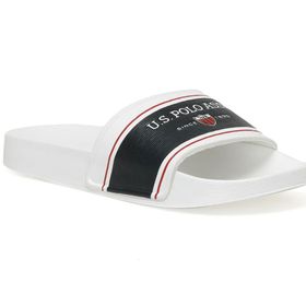 U.S. Polo Assn. Rugby 3FX Beyaz Erkek Terlik