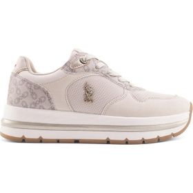 U.S. Polo Assn. Shery 5FX Bej Kadın Klasik Sneaker