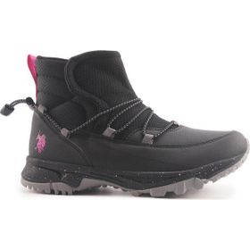 U.S. Polo Assn. Sofia 4PR Siyah Kadın Outdoor Bot