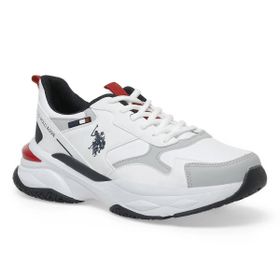 U.S. Polo Assn. Solidar 1PR Beyaz Erkek Sneaker