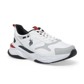 U.S. Polo Assn. Solidar 1PR Beyaz Erkek Sneaker