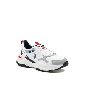 U.S. Polo Assn. Solidar 1PR Beyaz Erkek Sneaker