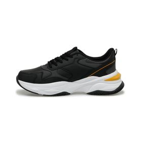 U.S. Polo Assn. Solidar 3Pr Siyah Sneaker Erkek Ayakkabı