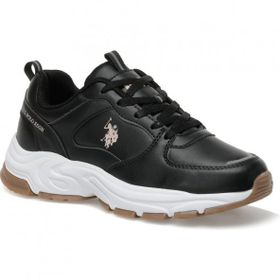 U.S. Polo Assn. Sorley 2PR 101163791 Siyah Kadın Spor Ayakakbı