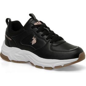 U.S. Polo Assn. Sorley 4PR Siyah Kadın Klasik Sneaker