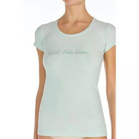 U.S. Polo Assn. US.01.66066 Mint Kadın T-Shirt