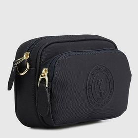 U.S. Polo Assn. US22608 Siyah Kadın Fermuarlı Çapraz Çanta