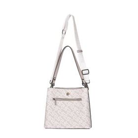 U.S. Polo Assn. US24109 Beyaz Gri 26x22x13 cm Kadın Omuz Çantası