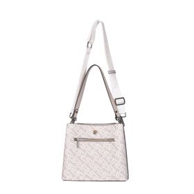 U.S. Polo Assn. US24109 Beyaz Gri 26x22x13 cm Kadın Omuz Çantası