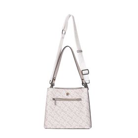 U.S. Polo Assn. US24109 Beyaz Gri 26x22x13 cm Kadın Omuz Çantası