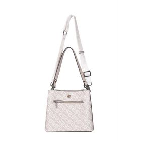U.S. Polo Assn. US24109 Beyaz Gri 26x22x13 cm Kadın Omuz Çantası