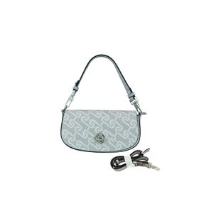 U.S. Polo Assn. US24115 Beyaz Gri Çapraz Askılı Kadın Çanta