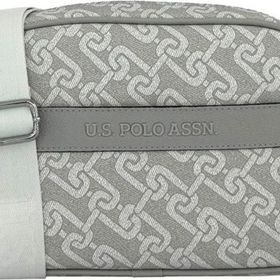 U.S. Polo Assn. US24143 Beyaz Gri Çapraz Askılı Kadın Çanta