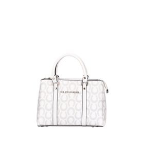 U.S. Polo Assn. US24205 Beyaz Gri 29x21x12 cm Kadın Omuz Çantası