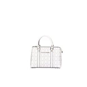 U.S. Polo Assn. US24205 Beyaz Gri 29x21x12 cm Kadın Omuz Çantası