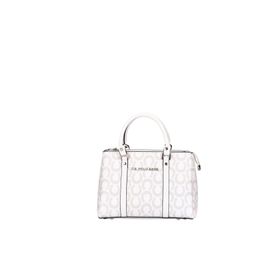 U.S. Polo Assn. US24205 Beyaz Gri 29x21x12 cm Kadın Omuz Çantası