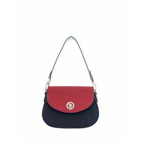U.S. Polo Assn. US24246 Lacivert Beyaz Çapraz Askılı Kadın Çanta