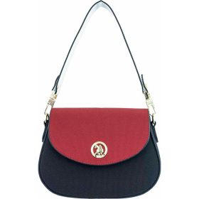 U.S. Polo Assn. US24246 Lacivert Beyaz Çapraz Askılı Kadın Çanta