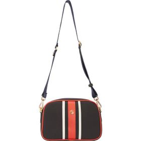 U.S. Polo Assn. US24266 Lacivert Beyaz Kırmızı 27x19x9 cm Kadın Çapraz Çanta