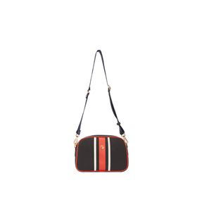U.S. Polo Assn. US24266 Lacivert Beyaz Kırmızı 27x19x9 cm Kadın Çapraz Çanta