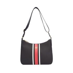 U.S. Polo Assn. US24272 Lacivert Kırmızı Beyaz 29x23x8 cm Kadın Omuz Çantası