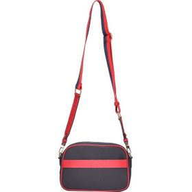 U.S. Polo Assn. US24281 Lacivert Beyaz Kırmızı Çapraz Askılı Kadın Çanta