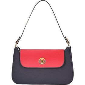 U.S. Polo Assn. US24283 Lacivert Beyaz Kırmızı Kadın Omuz Çanta