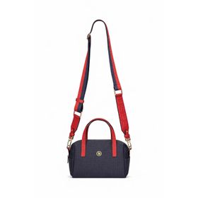 U.S. Polo Assn. US24284 Lacivert-Kırmızı Kadın Çapraz Askılı Çanta
