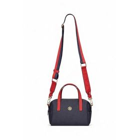 U.S. Polo Assn. US24284 Lacivert-Kırmızı Kadın Çapraz Askılı Çanta