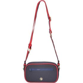 U.S. Polo Assn. US24286 Lacivert Kırmızı Beyaz Kadın Postacı Çantası