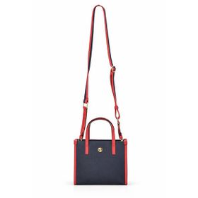 U.S. Polo Assn. US24293 Lacivert Kırmızı Beyaz Kadın Postacı Çantası