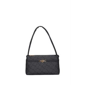 U.S. Polo Assn. US24501 Siyah PVC Kadın Omuz Çantası