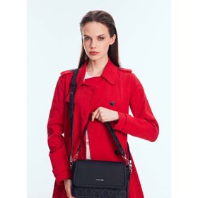 U.S. Polo Assn. US24605 Siyah Kadın Omuz Çantası