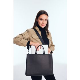 U.S. Polo Assn. US24622 Siyah Kadın Omuz Çantası