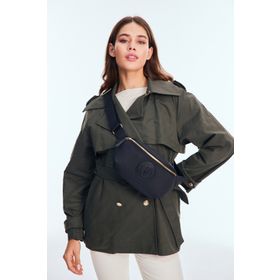 U.S. Polo Assn. US24741 Siyah Kadın Bel Çantası