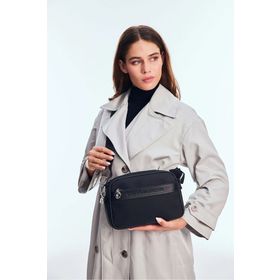 U.S. Polo Assn. US24742 Siyah Kadın Postacı Çantası