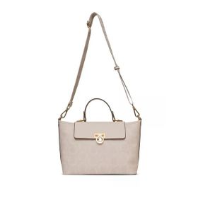 U.S. Polo Assn. US25156 Ekru Kadın Çapraz Askılı Çanta
