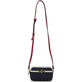 U.S. Polo Assn. US25232 Lacivert-Kırmızı-Beyaz Kadın Çapraz Askılı Çanta