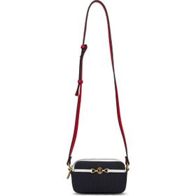 U.S. Polo Assn. US25232 Lacivert-Kırmızı-Beyaz Kadın Çapraz Askılı Çanta