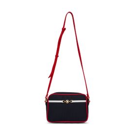 U.S. Polo Assn. US25234 Lacivert-Kırmızı-Beyaz Kadın Çapraz Çanta