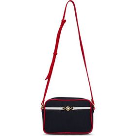 U.S. Polo Assn. US25234 Lacivert-Kırmızı-Beyaz Kadın Çapraz Çanta