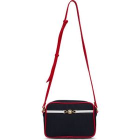 U.S. Polo Assn. US25234 Lacivert-Kırmızı-Beyaz Kadın Çapraz Çanta
