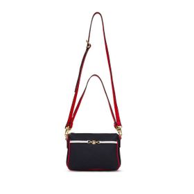 U.S. Polo Assn. US25237 Lacivert-Beyaz-Kırmızı Kadın Çapraz Askılı Çanta