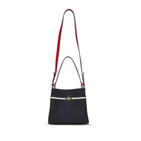 U.S. Polo Assn. US25238 Lacivert-Beyaz-Kırmızı Kadın Çapraz Askılı Çanta
