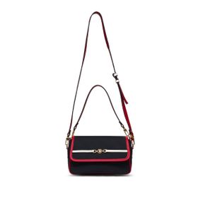 U.S. Polo Assn. US25241 Lacivert-Beyaz-Kırmızı Kadın Çapraz Askılı Çanta
