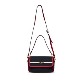 U.S. Polo Assn. US25241 Lacivert-Beyaz-Kırmızı Kadın Çapraz Askılı Çanta