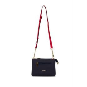 U.S. Polo Assn. US25253 Lacivert-Kırmızı Kadın Çapraz Askılı Çanta