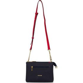 U.S. Polo Assn. US25253 Lacivert-Kırmızı Kadın Çapraz Askılı Çanta