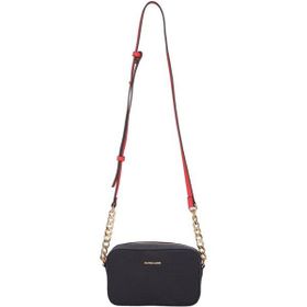 U.S. Polo Assn. US25254 Lacivert-Kırmızı Kadın Çapraz Askılı Çanta
